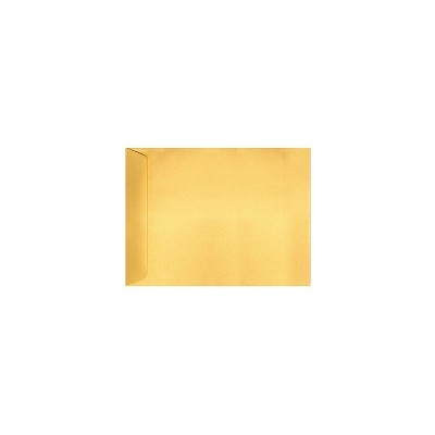 LUX 9 x 12 Open End Envelopes 500/Box Gold Metallic (4894-07-500)