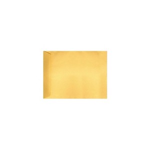 LUX 9 x 12 Open End Envelopes 500/Box Gold Metallic (4894-07-500) - 1 of 1