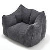 NicBex Memory Foam Bean Bag Sofa with Ultra Plush & Tufted, Cozy Chair Single/2 Seat Sofa for Dorm, Apartment or Living Room - 2 of 4