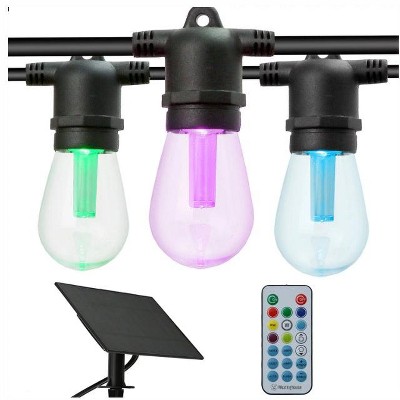 Westinghouse 36FT Solar RGBW String Light – 15 Bulbs