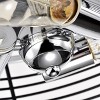 Chloe Lighting Ironclad Industrial 3 Light Chrome Semi-Flush Ceiling Fixture 15" Wide - 3 of 4