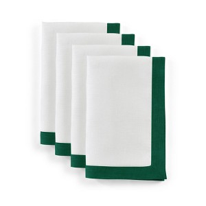 Solino Home Linen Dinner Napkins | Classic - 1 of 4