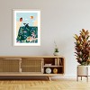 Amanti Art Untitled Artwork 172 by Bea Muller Wood Framed Wall Art Print - 4 of 4