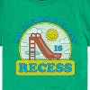 Boys' - Instant Message - My Favorite Class Is Recess Short Sleeve Graphic T-Shirt - 2 of 4