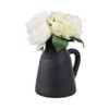 Terracotta Pottery Vase with Handle - Rustic Flower Container - Decorative Farmhouse Accent for Home, Office, Bedroom, Living Room - 3 of 4