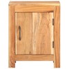 vidaXL Bedside Cabinet 15.7"x11.8"x19.7" Solid Acacia Wood - 3 of 4