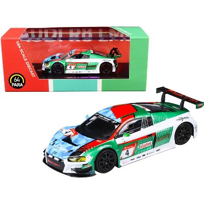 Audi R8 LMS #4 Audi Sport Team Phoenix Nurburgring P1 24 Hours (2019) 1/64 Diecast Model Car by Paragon