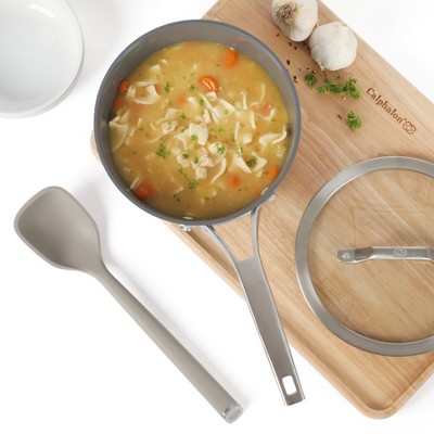 Calphalon Edge 6 Piece Stainless Steel Kitchen Tool & Gadget Set- Taupe — фото 3
