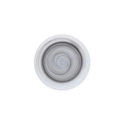 La Jolla Gray Swirl Glass 16-Piece Dinnerware Set