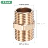 Unique Bargains Brass Durable Non-Return One-Way Valve - 3 of 4