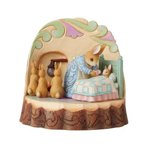 Jim Shore 6.5 Inch One Tablespoon At Bedtime Peter Rabbit Beatrix Potter Figurines - 1 of 3