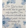 Manual Woodworks and Weavers John 3:16 Tapestry Throw – Inspirational Scripture Blanket for Faith-Based Living Spaces - 3 of 3