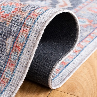 Handmade Charcoal and Ivory Viscose Area Rug, 8' x 10'