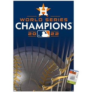Trends International MLB Houston Astros - 2022 World Series Team Logo Unframed Wall Poster Prints - 1 of 4
