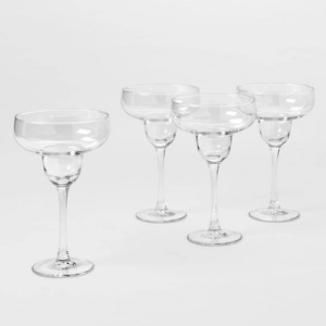 14.5oz 4pk Glass Classic Margarita Glasses - Threshold™ - 1 of 3