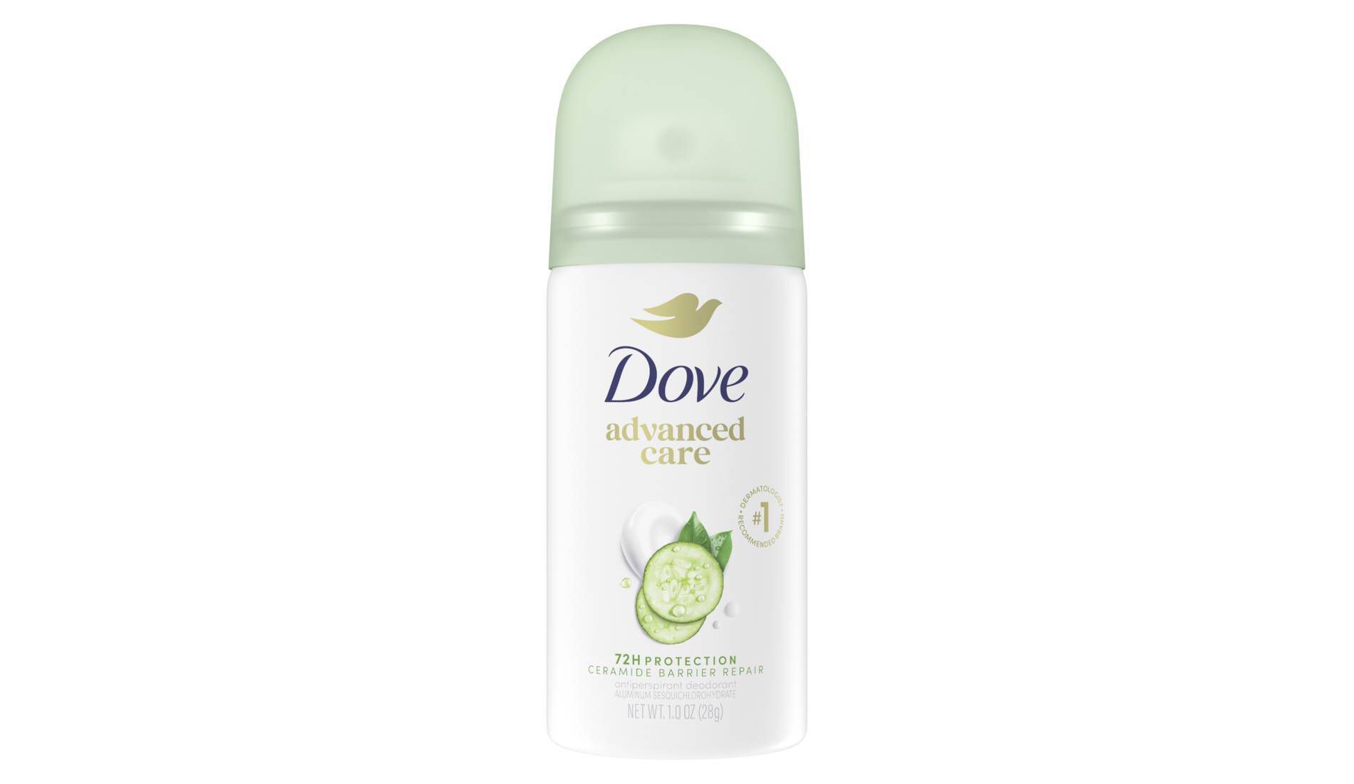 Dove Beauty Mini Advanced Care Cool Essentials Antiperspirant & Deodorant Dry Spray - Travel Size - 1oz