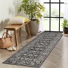 Area Rugs, Washable Rugs Low Piles Indoor Rugs, Vintage Distress Low Pile Washable Carpets for Living Room Bedroom Kitchen Office - 3 of 4