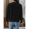 BLUEMING Womens Cardigan Sweaters Long Sleeve V Neck Button Down Cardigan Casual Lightweight Knit Sweaters - 2 of 4