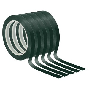 Unique Bargains Adhesive Versatile DIY Art Graphic Chart Thin Whiteboard Tape 5 Pcs - 1 of 4