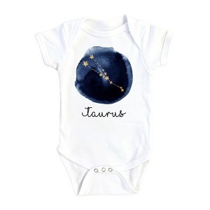 Taurus Zodiac - Baby Boy Girl Clothes Infant Onesie® Funny Cute Newborn GS1 - 1 of 4
