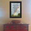 "Rainbow Bridge" by Trendy Decor 4U, Ready to Hang Framed Print, Black Frame - 3 of 4