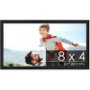 PosterPalooza | Panoramic Decor Black Picture Frame - UV Acrylic, Foam Board Backing, Hanging Hardware - 2 of 4