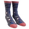 Crazy Dog T-Shirts Women's Running Late Is My Cardio Socks Funny Fitness On Time Graphic Novelty Footwear - 2 of 4