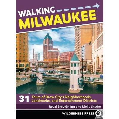 Walking Milwaukee - by  Royal Brevvaxling & Molly Snyder (Paperback)