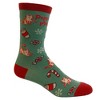Crazy Dog T-Shirts Women's Peppurrmint Meowcha Socks Funny Pet Cat Kitty Animal Lover Christmas Coffee Mocha Footwear - 3 of 4