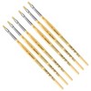 da Vinci JUNIOR BORSTE Synthetic Student Brush, Synthetic, Tempera, Flat, Series 329, Size 4, Pack of 6 - 3 of 3