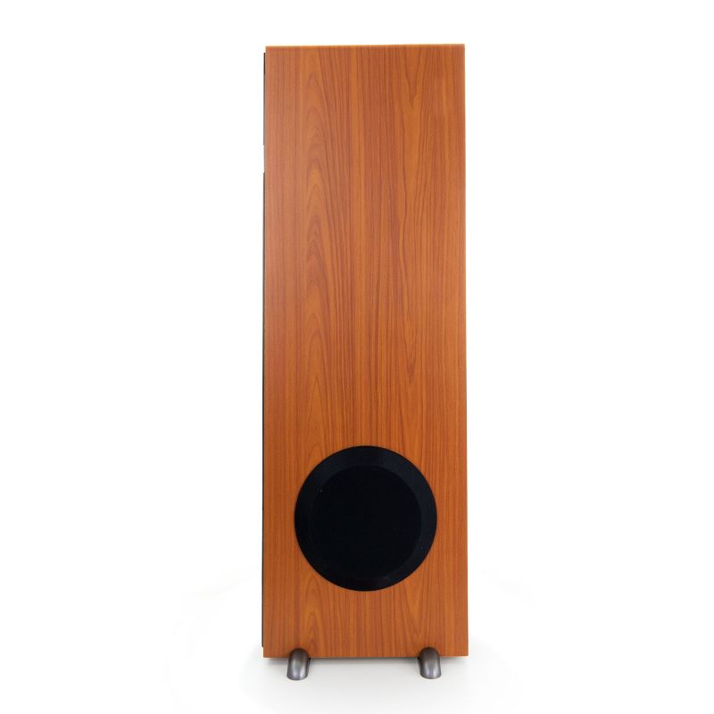 beFree Sound Bluetooth Powered Tower Speaker in Natural Wood, 3 of 10