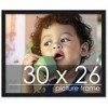 PosterPalooza | Classic Modern Black Picture Frame - UV Acrylic, Backing Board, Hanging Hardware Included - 2 of 4