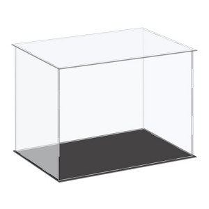 Unique Bargains Acrylic Dustproof Countertop Display Case 1 Pc - 1 of 4