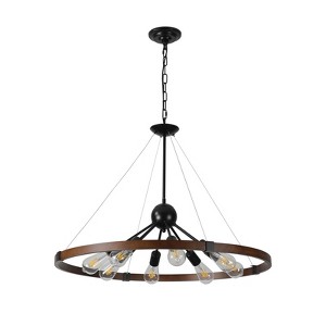 Bella Depot 8-Light Industrial Chandelier Pendant Light for Kitchen Island - 1 of 4