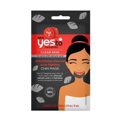 Yes to - Tomatoes Detoxifying Charcoal Acne Fighting Chin Mask