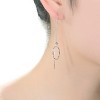 Guili Sterling Silver Two-Tone Dangling Earrings, Ideal for Effortless Transitions from Daytime Sophistication to Glamorous Evening Look - 3 of 3