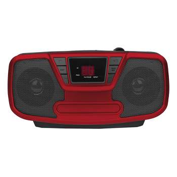 BRIA PB277 Stereo Portable CD/Cassette Home Audio AM/FM Radio Boombox with  Bluetooth, Aux, Headphone Jack, Cassette Recorder, MP3 CD, and MP3 USB  Playback 