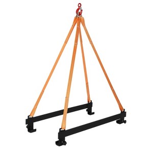 Watercraft Lift Sling Heavy Duty - 1600lbs Capacity Thickened Steel Plate Marine Sling with Padded Straps & Safety Hooks for Jet Skis - 1 of 4