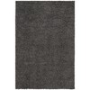 Unique Loom Solid Shag Solid Indoor Woven Area Rug - 2 of 4