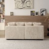 CAVINAS 55" Modern Luxury Sofa Couch, Corduroy Upholstery Sleeper Sofa Bed, for Living Room - 4 of 4
