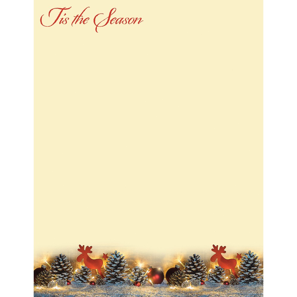 Photos - Desk Organiser 80pk "Tis The Season" Letterhead