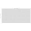 VidaXL Floating PE Solar Pool Film 216.1 in.x107.9 in. Gray - 4 of 4