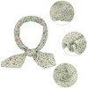 INSPIRE CHIC Women's Chiffon Scarves Floral Print Square Neckerchief 25.6" X 25.6" - 4 of 4