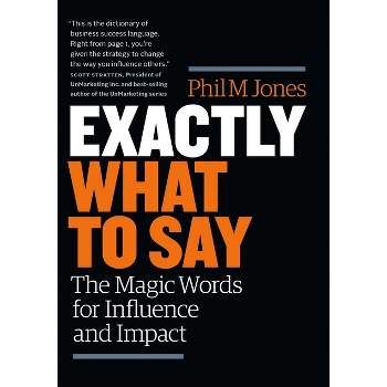 Exactly What to Say - by  Phil M Jones (Paperback)
