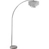 VYNXARIA 86" 2-Tier Clos Arch Floor Lamp on Marble - Glam Silver - 4 of 4