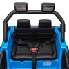 Racxily Dual Drive Kids Ride On Electric Car for 2-4 Years with, Bluetooth, Four-Wheel Suspensionwith LED Headlights, USB Music & Remote Control - 4 of 4