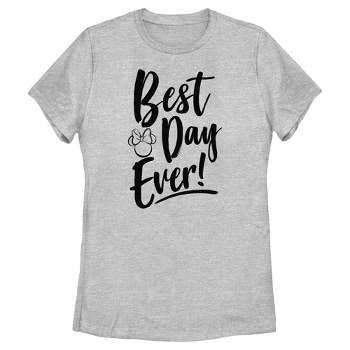 Women's Minnie Mouse Best Day Ever Logo T-Shirt