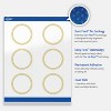 Avery 3" Diameter Labels, Gold Multi-Lined Border, 60 ct - 3 of 4