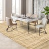 Modern Rug Machine Washable Contemporary Striped Accent Carpet - 3 of 4