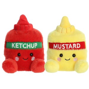 Aurora® Palm Pals™ Food Duo Set, Tommy Ketchup & Newtown Mustard - 1 of 3